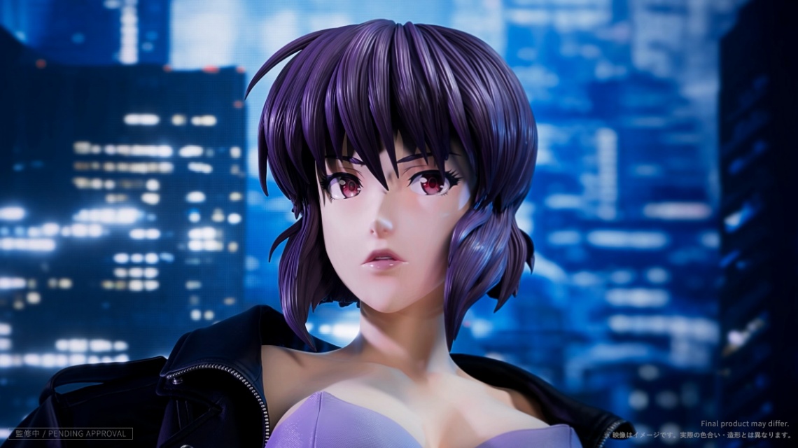 「NEXT LEVEL SHOWCASE XVII：VISIONS OF THE REALMS」で紹介された「攻殻機動隊 STAND ALONE COMPLEX」の草薙素子の等身大フィギュア「『攻殻機動隊 STAND ALONE COMPLEX』草薙 素子　1／1スケールフィギュア」
