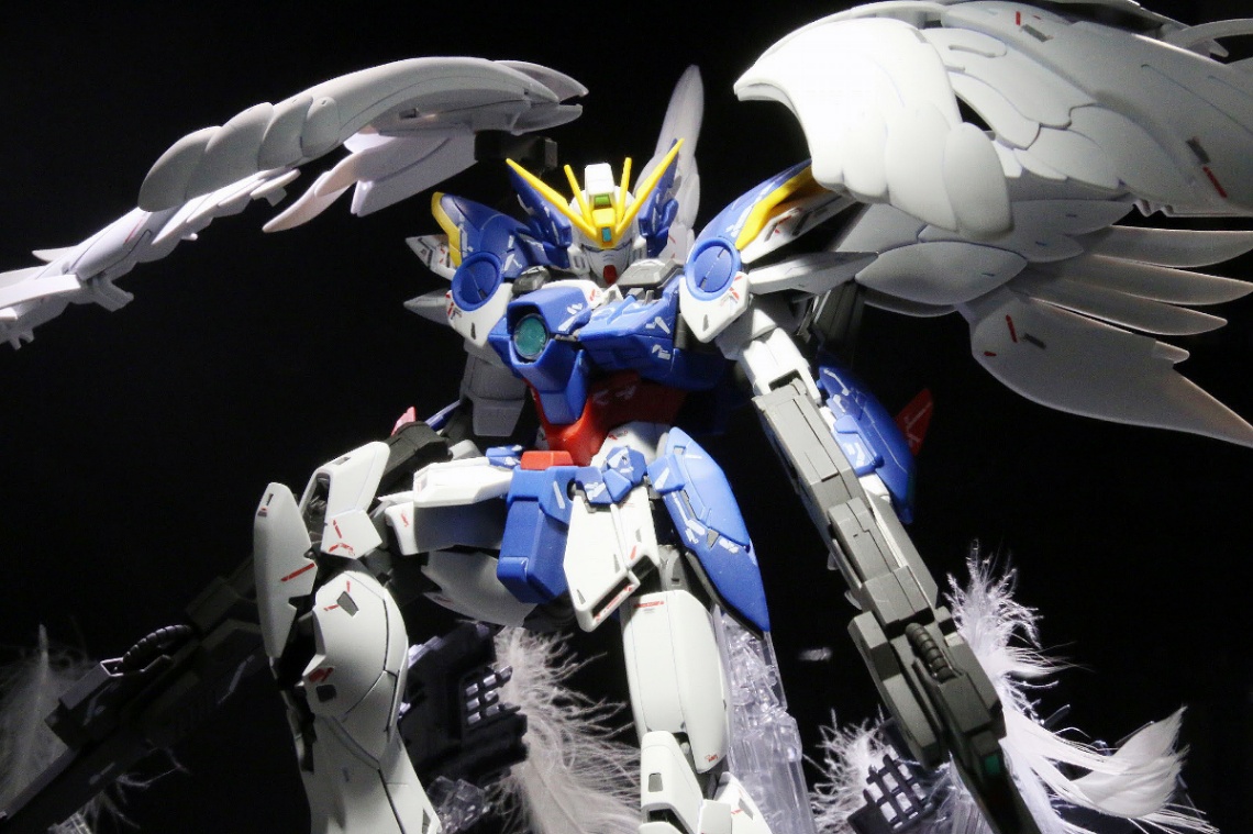 アニメ「新機動戦記ガンダムW Endless Waltz」のウイングガンダムゼロ EWのガンプラ「MG 1/100 ウイングガンダムゼロEW Ver.Ka」
