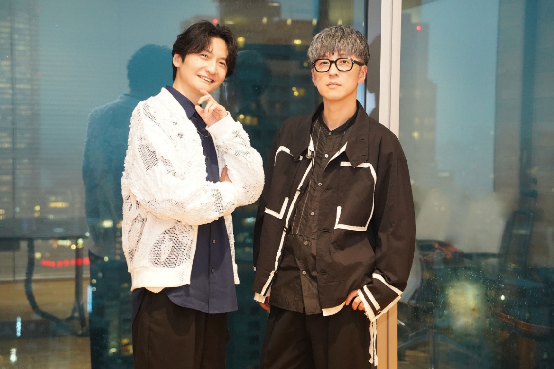 アニメ「ダイヤのA actII -Second Season-」に出演する降谷暁役の島崎信長さん（左）と御幸一也役の櫻井孝宏さん