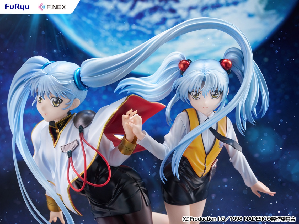 「機動戦艦ナデシコ-The prince of darkness-」のホシノ・ルリのフィギュア「ホシノ・ルリ Wルリルリ ver. 1／7スケールフィギュア」（C）Production I.G／1998 NADESICO製作委員会