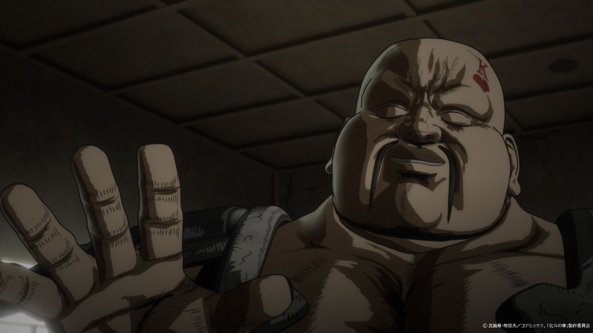 アニメ「北斗の拳 -FIST OF THE NORTH STAR-」の一場面(C)武論尊・原哲夫/コアミックス, 「北斗の拳」製作委員会