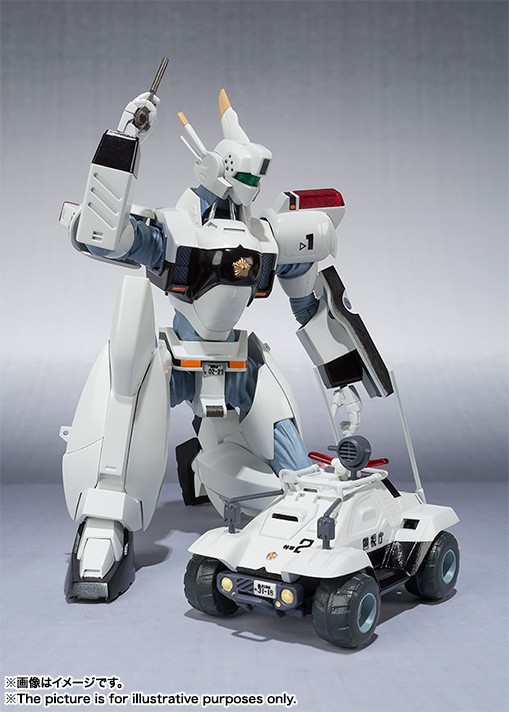 「機動警察パトレイバー」のイングラム1号機のフィギュア「ROBOT魂＜SIDE LABOR＞イングラム1号機」（C）HEADGEAR