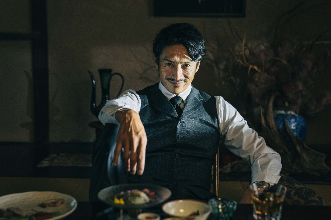 ドラマ「外道の歌 SEASON2」に出演する伊勢谷友介さん（C）DMM TV