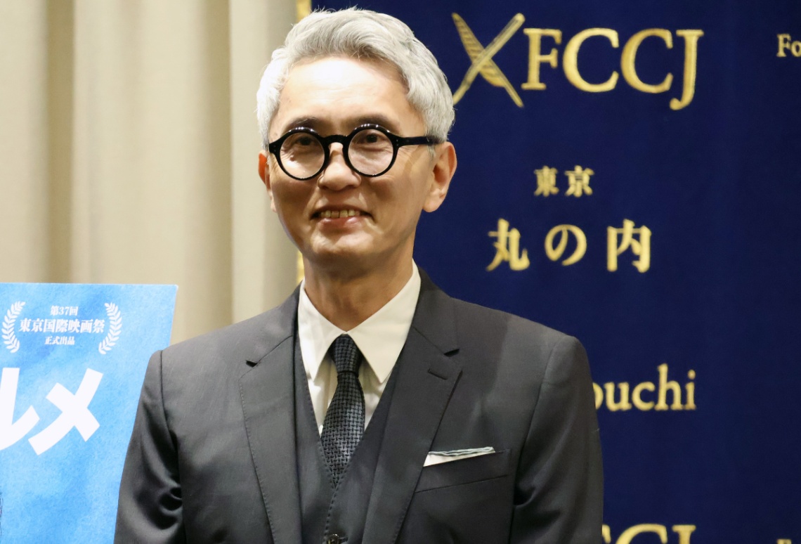 ドラマ「孤独のグルメ Season11」の会見に出席した主演の松重豊さん