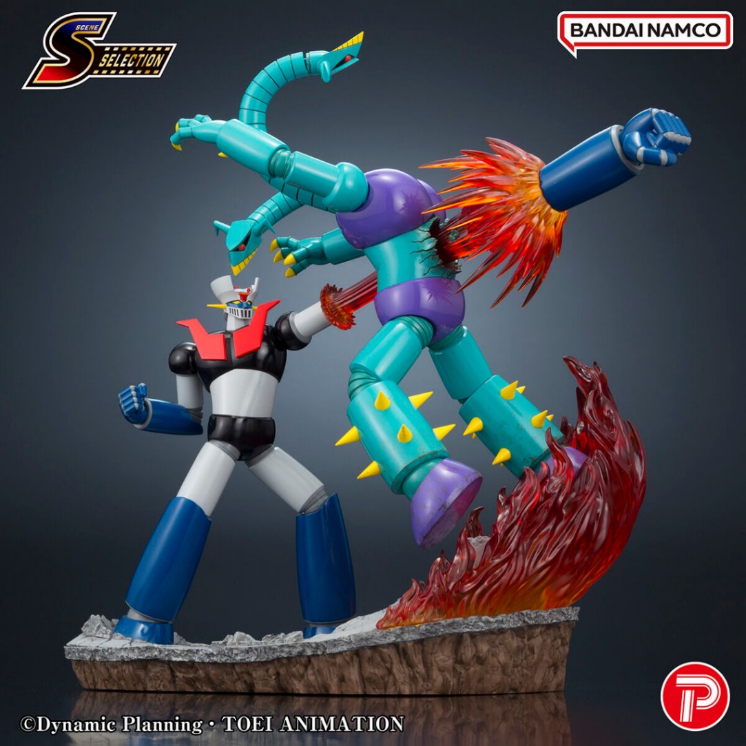 「マジンガーZ」のフィギュア「シーンセレクション03　マジンガーZ 怒りの鉄拳！ロケットパンチ！」（C）ダイナミック企画・東映アニメーション