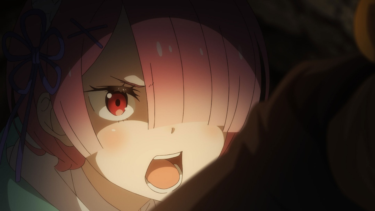 アニメ「Re：ゼロから始める異世界生活」の第69話「監視塔の番人」の一場面（c）長月達平・株式会社KADOKAWA刊／Re：ゼロから始める異世界生活4製作委員会
