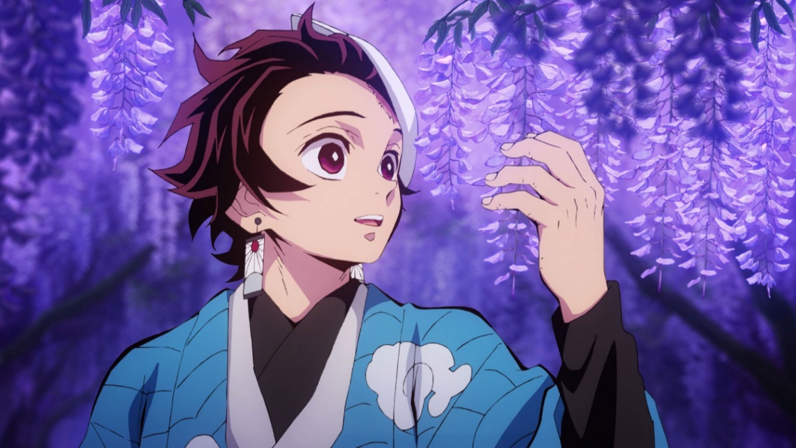 アニメ「鬼滅の刃」の「竈門炭治郎 立志編」の第4話「最終選別」の一場面（C）吾峠呼世晴／集英社・アニプレックス・ufotable