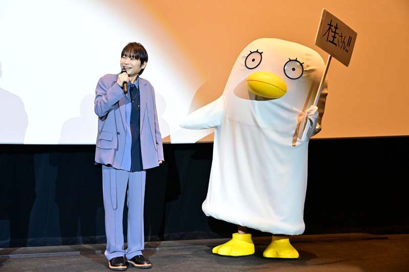 「新劇場版 銀魂 -吉原大炎上-」の舞台あいさつ「君の名前は。祭」に登場した石田彰さん