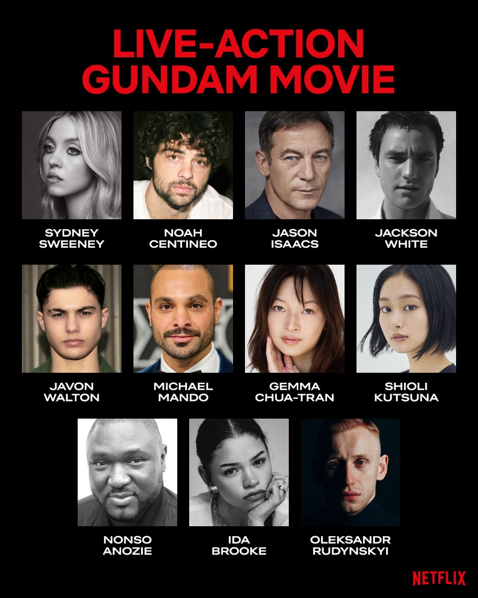 「ガンダム」シリーズの初となる実写映画の出演者
