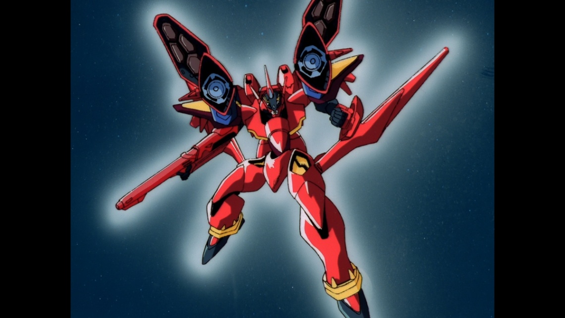 アニメ「マクロス7」の一場面（c）1994 BIGWEST／MACROSS 7 PROJECT（c）1995 BIGWEST／MACROSS 7 MOVIE PROJECT（c）1997 BIGWEST／OVA MACROSS 7 PROJECT
