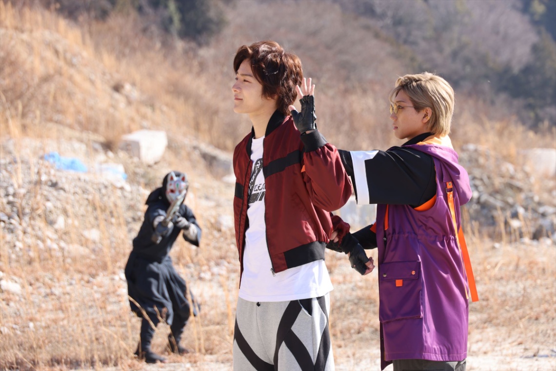 「超宇宙刑事ギャバン インフィニティ」第11話「次元忍法帖」の一場面（C）テレビ朝日・東映AG・東映