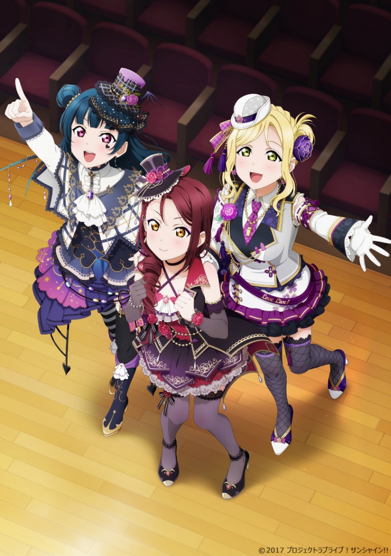 「ラブライブ！サンシャイン！！」のイベント「Guilty Kiss Musical Performance 漆黒の Wanted Ghost」（C）2017 プロジェクトラブライブ！サンシャイン！！