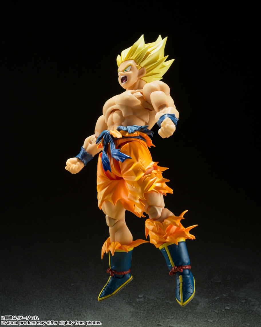 「ドラゴンボール」シリーズのスーパーサイヤ人孫悟空のフィギュア「S.H.Figuarts スーパーサイヤ人孫悟空-伝説のスーパーサイヤ人-」（C）バード・スタジオ／集英社・東映アニメーション