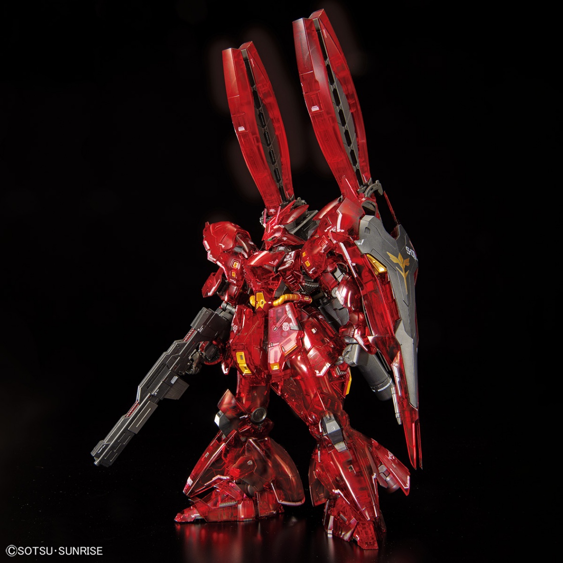 MSN-04FF サザビーのガンプラ「RG 1／144 MSN-04FF サザビー［クリアカラー］」（C）創通・サンライズ