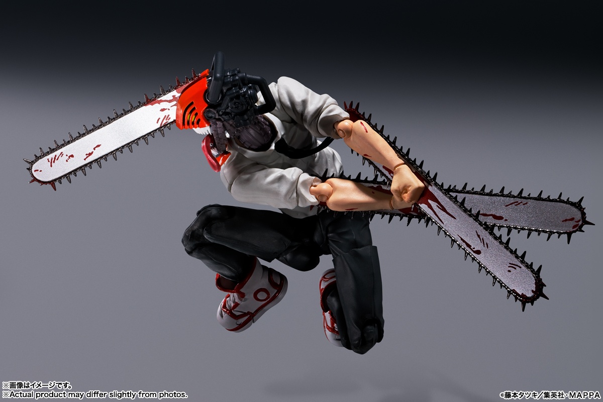 「チェンソーマン」のチェンソーマンのフィギュア「S.H.Figuarts チェンソーマン」（C）藤本タツキ／集英社・MAPPA