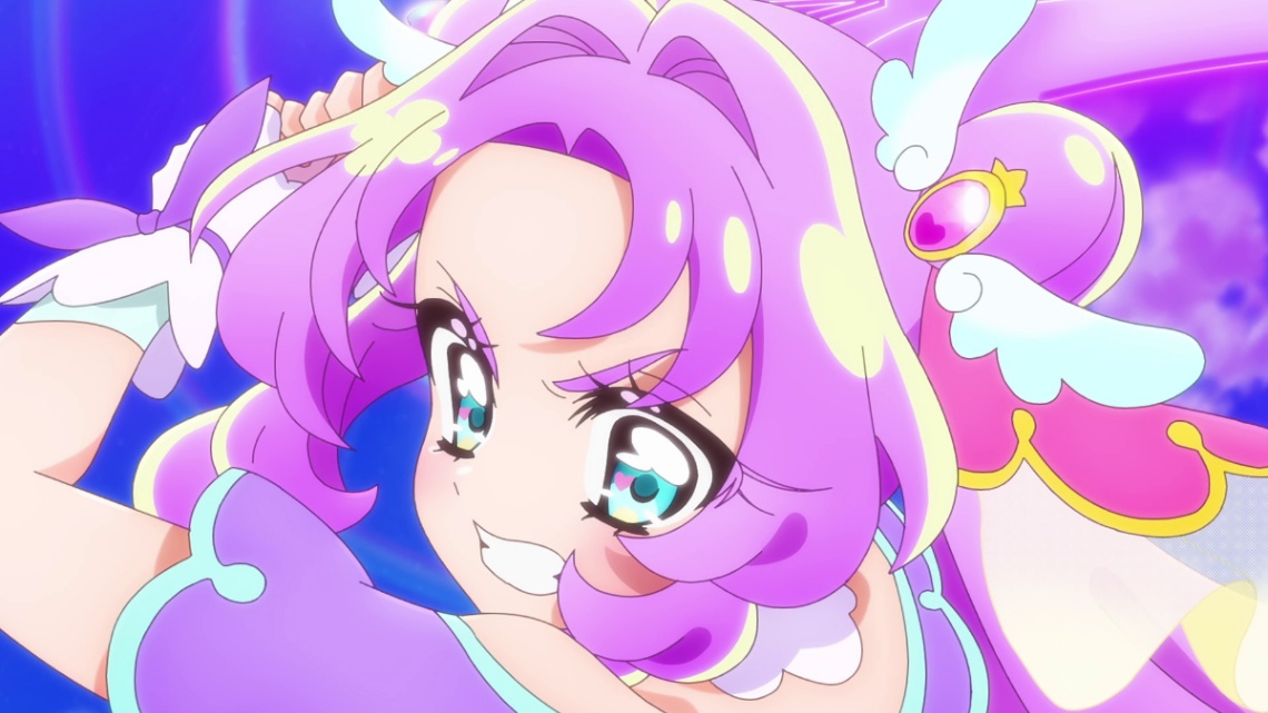 アニメ「名探偵プリキュア！」の第14話「ポチタン、はじめてのおでかけ！」の一場面（c）ABC-A・東映アニメーション