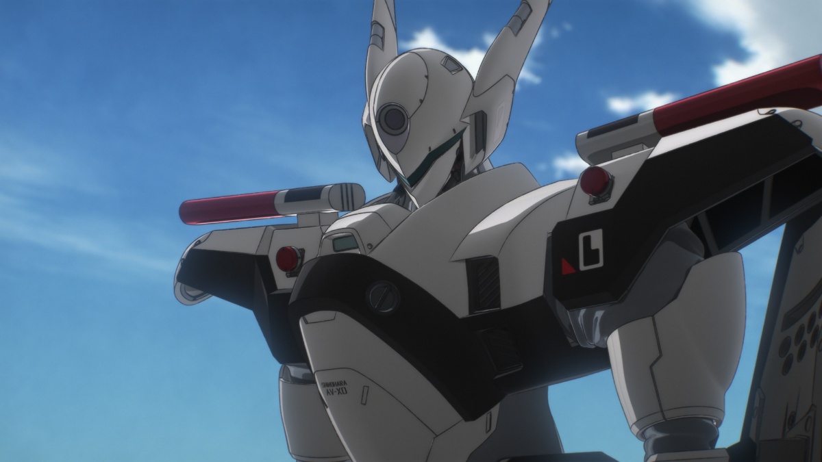 アニメ「機動警察パトレイバー EZY」に登場する零式（C）HEADGEAR／機動警察パトレイバー EZY製作委員会