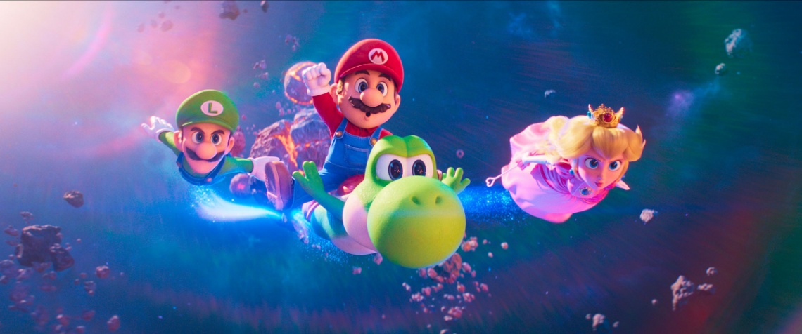 アニメ「ザ・スーパーマリオギャラクシー・ムービー」のカット（c）2025 Nintendo and Universal Studios. All Rights Reserved.