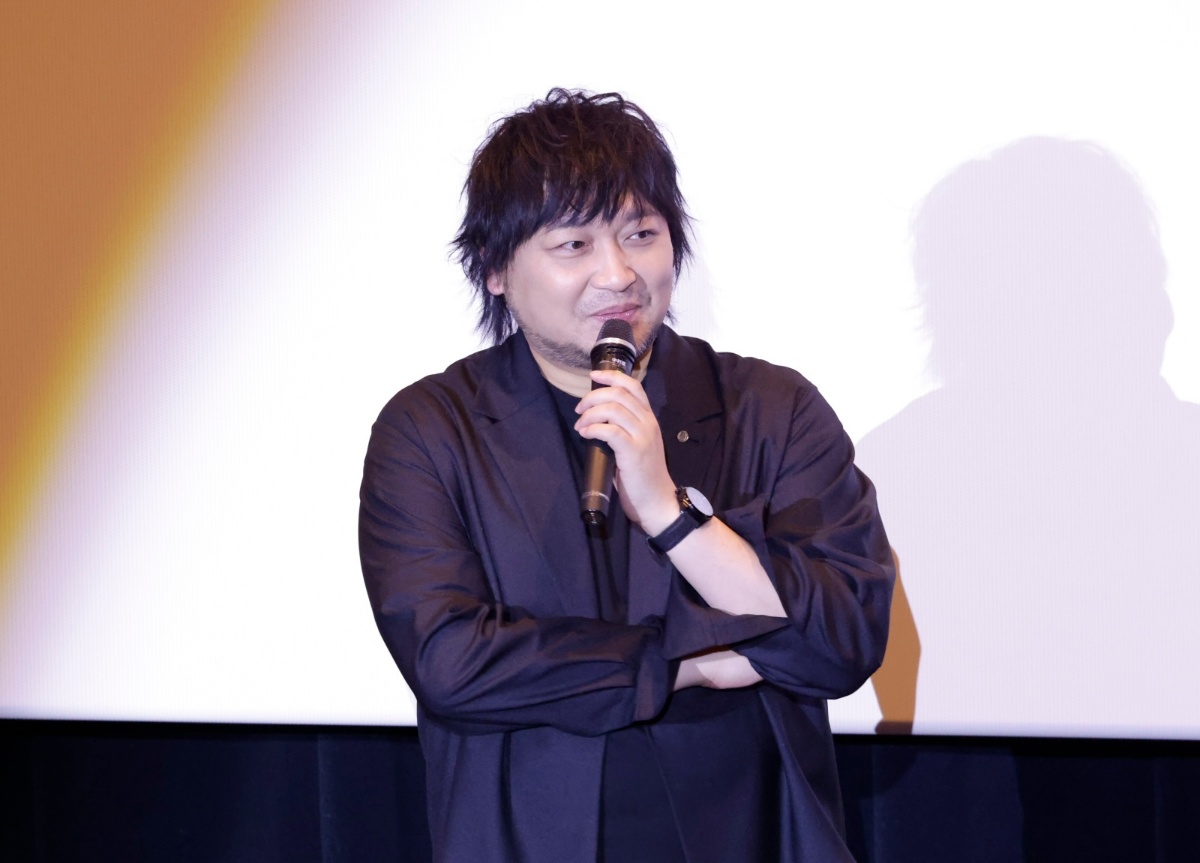 アニメ「魔法科高校の劣等生 四葉継承編」の公開記念舞台あいさつに登場した中村悠一さん（C）2024 佐島 勤／KADOKAWA／魔法科高校四葉継承編製作委員会