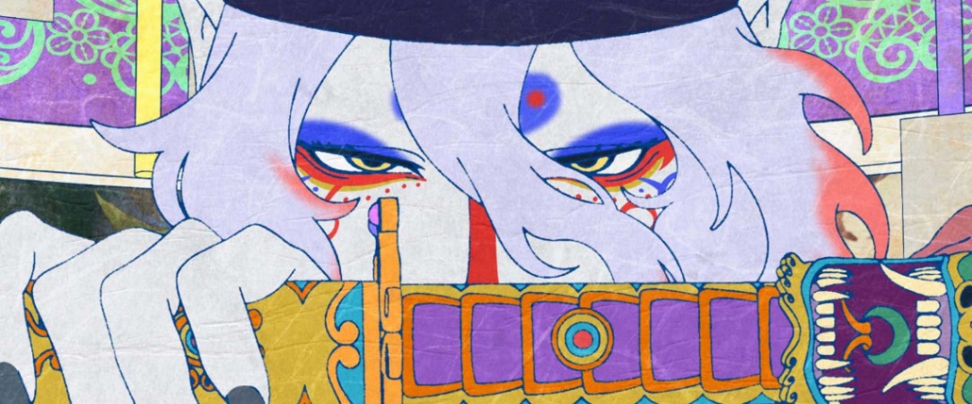 アニメ「劇場版モノノ怪 第三章 蛇神」の一場面（C）ツインエンジン
