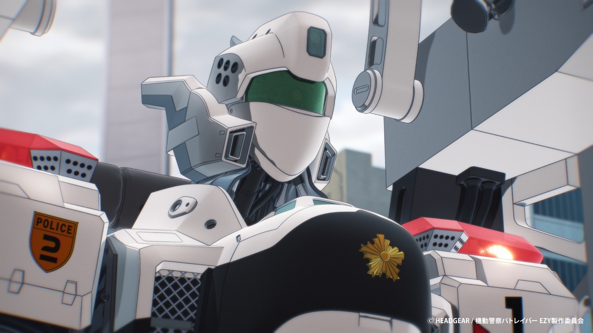 アニメ「機動警察パトレイバー EZY」の一場面（C）HEADGEAR／機動警察パトレイバー EZY製作委員会