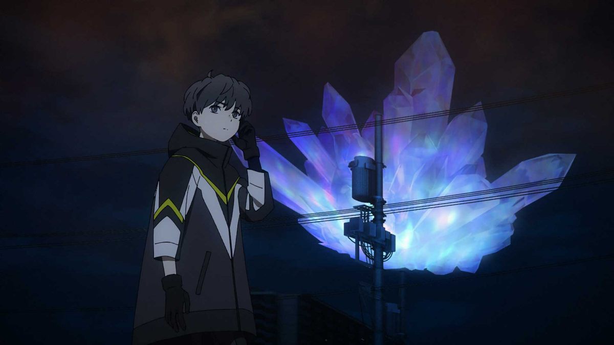 アニメ「メビウス・ダスト」の第1話の冒頭映像の一場面（c）「メビウス・ダスト」製作委員会