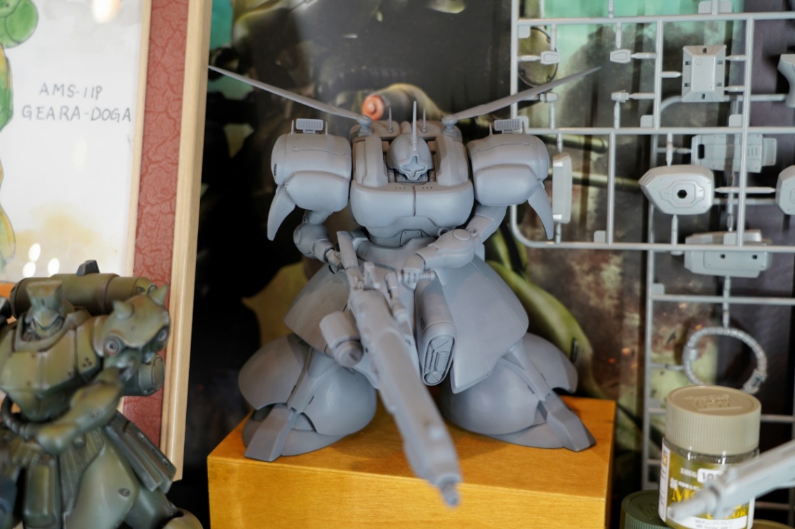 「機動戦士ガンダム ジオンの再興」のドワッジのプラキット「VAKIT 機動戦士ガンダム ジオンの再興 ドワッジ」