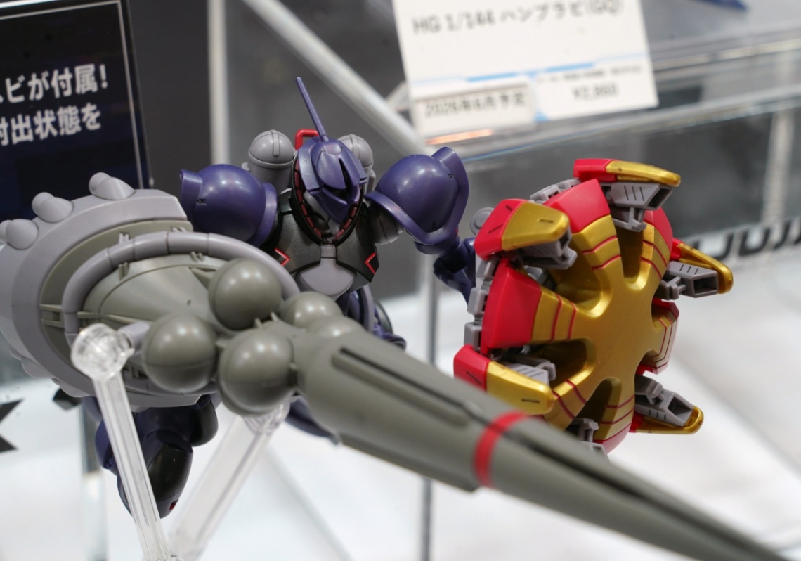 「機動戦士Gundam GQuuuuuuX」のガンプラ「HG 1／144 ギャン（ハクジ装備）」