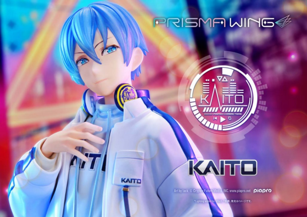 KAITOのフィギュア「PRISMA WING ピアプロキャラクターズ MEIKO “Art by lack” ボーナス版 1／7 スケール 完成品フィギュア」Art by lack （C）Crypton Future Media，INC. www.piapro.net