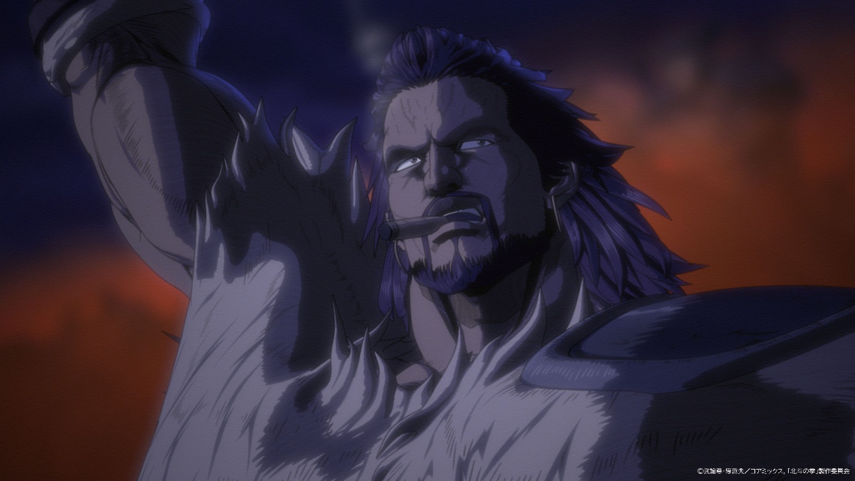 アニメ「北斗の拳 -FIST OF THE NORTH STAR-」に登場するジャッカル(C)武論尊・原哲夫/コアミックス,「北斗の拳」製作委員会
