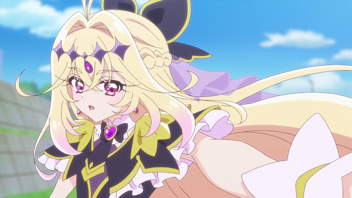アニメ「名探偵プリキュア！」の第16話「探偵エリ―の事件簿！？」の一場面（c）ABC-A・東映アニメーション