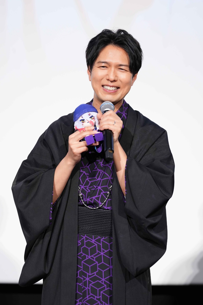 アニメ「劇場版モノノ怪 第三章 蛇神」の特別上映イベントに登場した神谷浩史さん（C）ツインエンジン