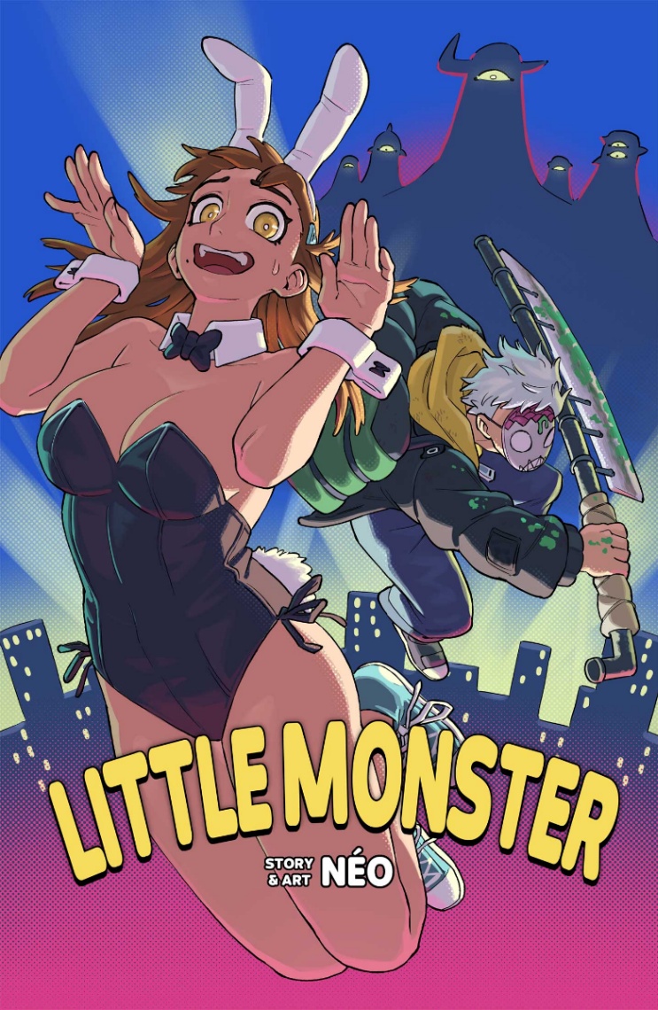 フランス人作家のNEOさんの読み切り「Little Monster」(C)NEO / SHUEISHA