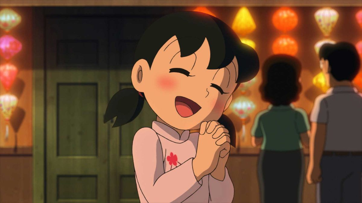 アニメ「ドラえもん」のしずかちゃんの誕生月を記念した特別エピソード「プレゼントはベトナム旅行」の一場面（C）藤子プロ・小学館・テレビ朝日・シンエイ・ADK
