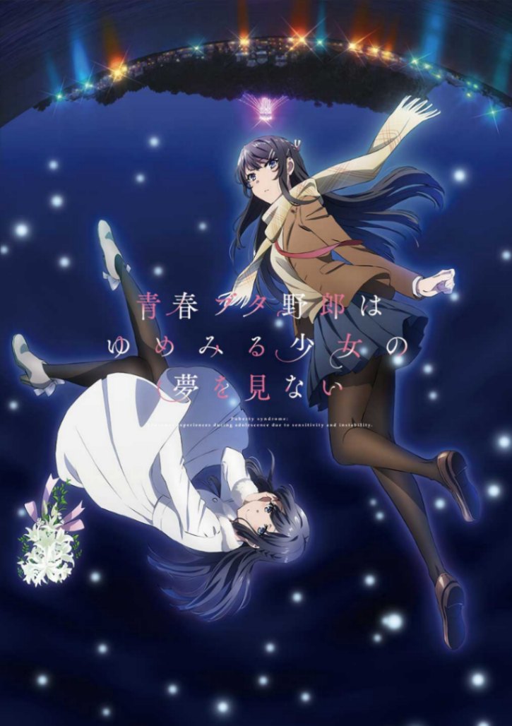 アニメ「青春ブタ野郎はゆめみる少女の夢を見ない」のビジュアル（C）2025 鴨志田 一／KADOKAWA／青ブタ Project