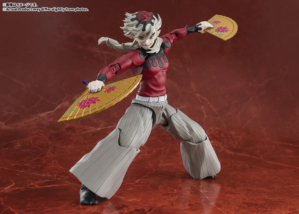 「鬼滅の刃」の童磨のフィギュア「S.H.Figuarts 童磨」（C）吾峠呼世晴／集英社・アニプレックス・ufotable