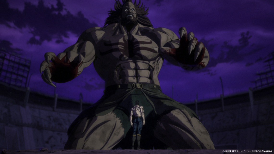 アニメ「北斗の拳 -FIST OF THE NORTH STAR-」に登場するカーネル（C）武論尊・原哲夫／コアミックス，「北斗の拳」製作委員会