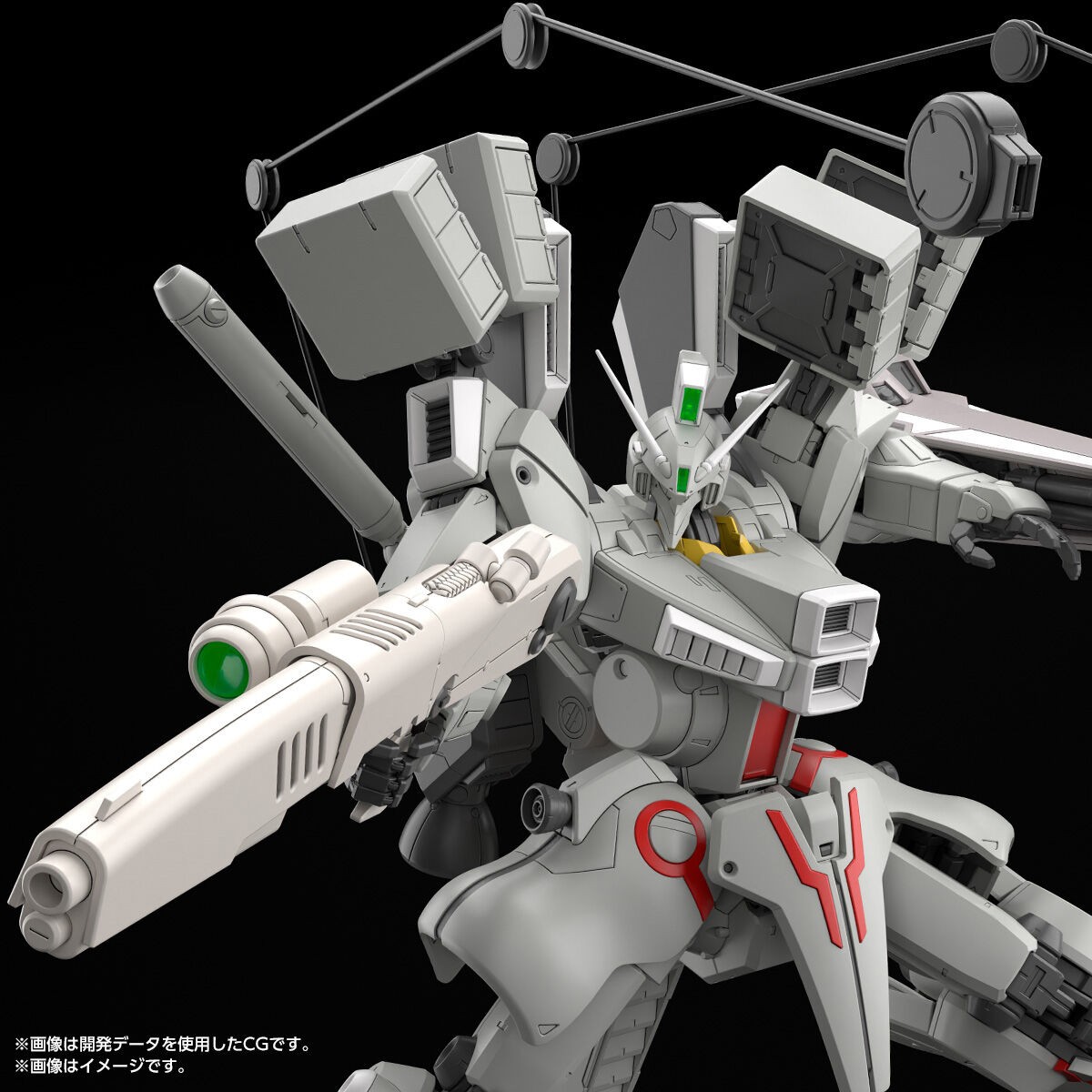「ガンダム・センチネル」のガンダムMk-Vのガンプラ「MG 1/100 ガンダムMk-V(連邦カラー)」(C)サンライズ