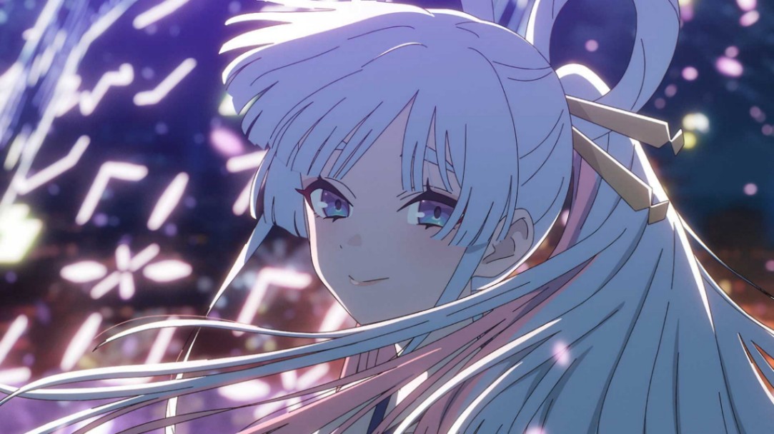 アニメ「超かぐや姫！」の一場面（c）コロリド・ツインエンジンパートナーズ