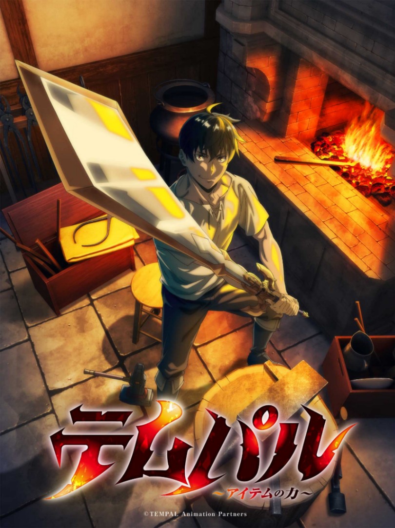 アニメ「テムパル～アイテムの力～」のティザービジュアル（c）TEMPAL Animation Partners