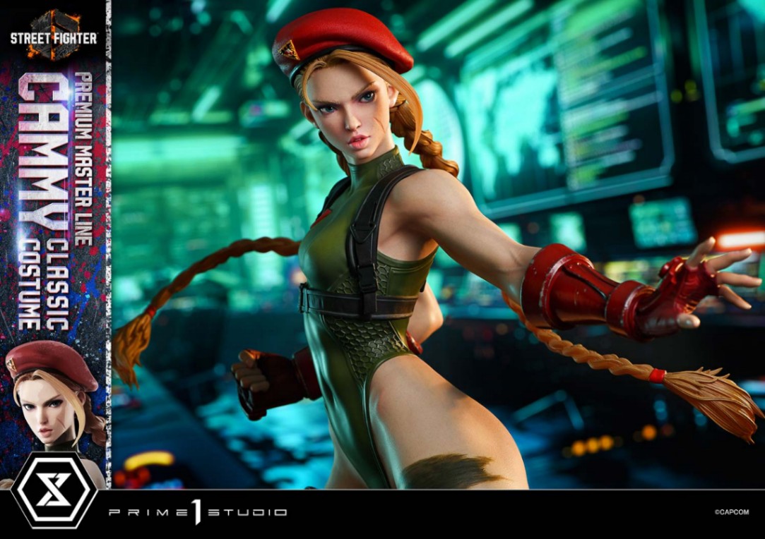 「ストリートファイター6」のキャミィのスタチュー「プレミアムマスターライン ストリートファイター6 キャミィ クラシックコスチューム アルティメットボーナス版」(C)CAPCOM