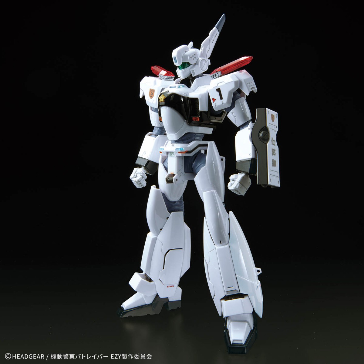「機動警察パトレイバー EZY（イズィー）」のAV-98Plus イングラム（イングラム・プラス）のプラモデル「RG 1／48 AV-98Plus（イングラム・プラス）」（C）HEADGEAR／機動警察パトレイバー EZY製作委員会