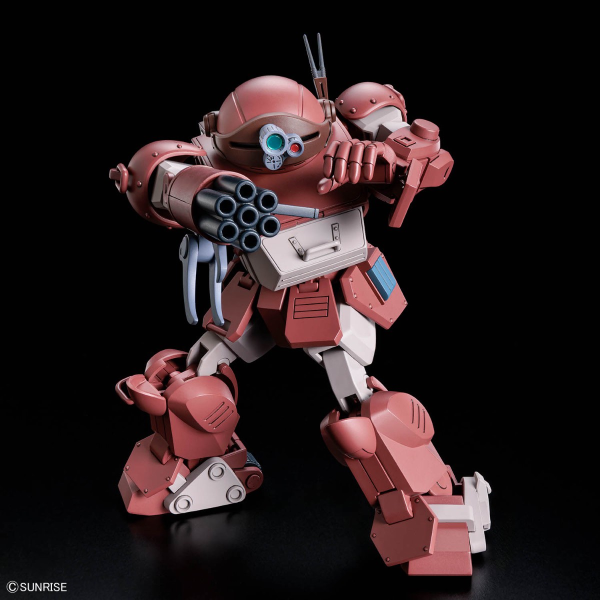「装甲騎兵ボトムズ」のプラモデル「HG ブルーティッシュドッグ」（C）サンライズ