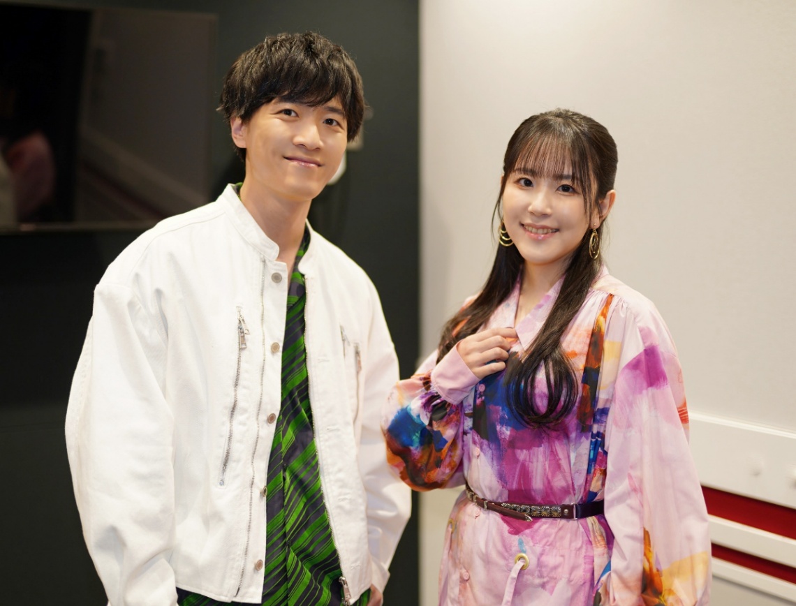 アニメ「ヤマトよ永遠に REBEL3199」に出演する畠中祐さん(左)と村中知さん