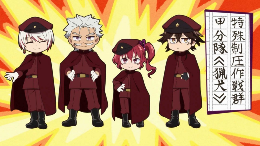 アニメ「文豪ストレイドッグス わん！2」のメインPVの一場面（c）朝霧カフカ・かないねこ・春河35／KADOKAWA／文豪ストレイドッグスわん！製作委員会