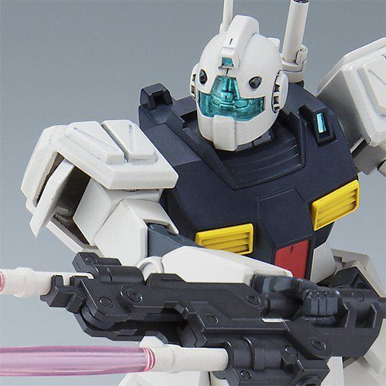 「機動戦士ガンダムUC」のジムII・セミストライカーのガンプラ「HG 1／144 ジムII・セミストライカー」（C）創通・サンライズ