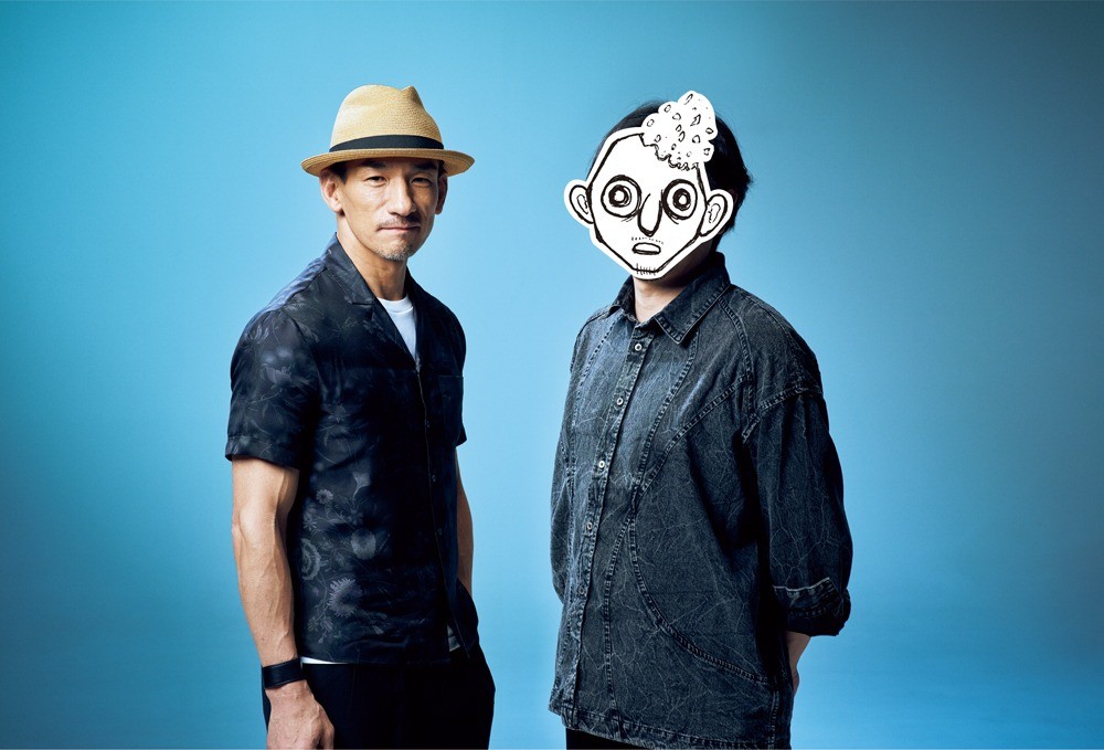 「週刊少年マガジン」第29号に登場した中田英寿さん(左)と金城宗幸さん