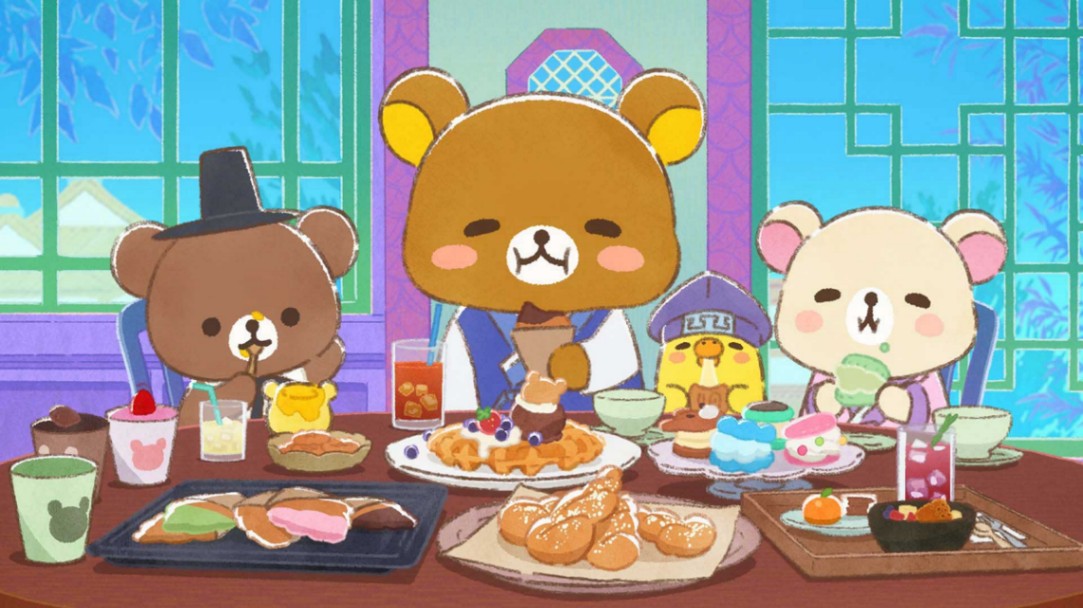 アニメ「リラックマ」の第2弾PVの一場面（C）SAN-X ／ チームリラックマ