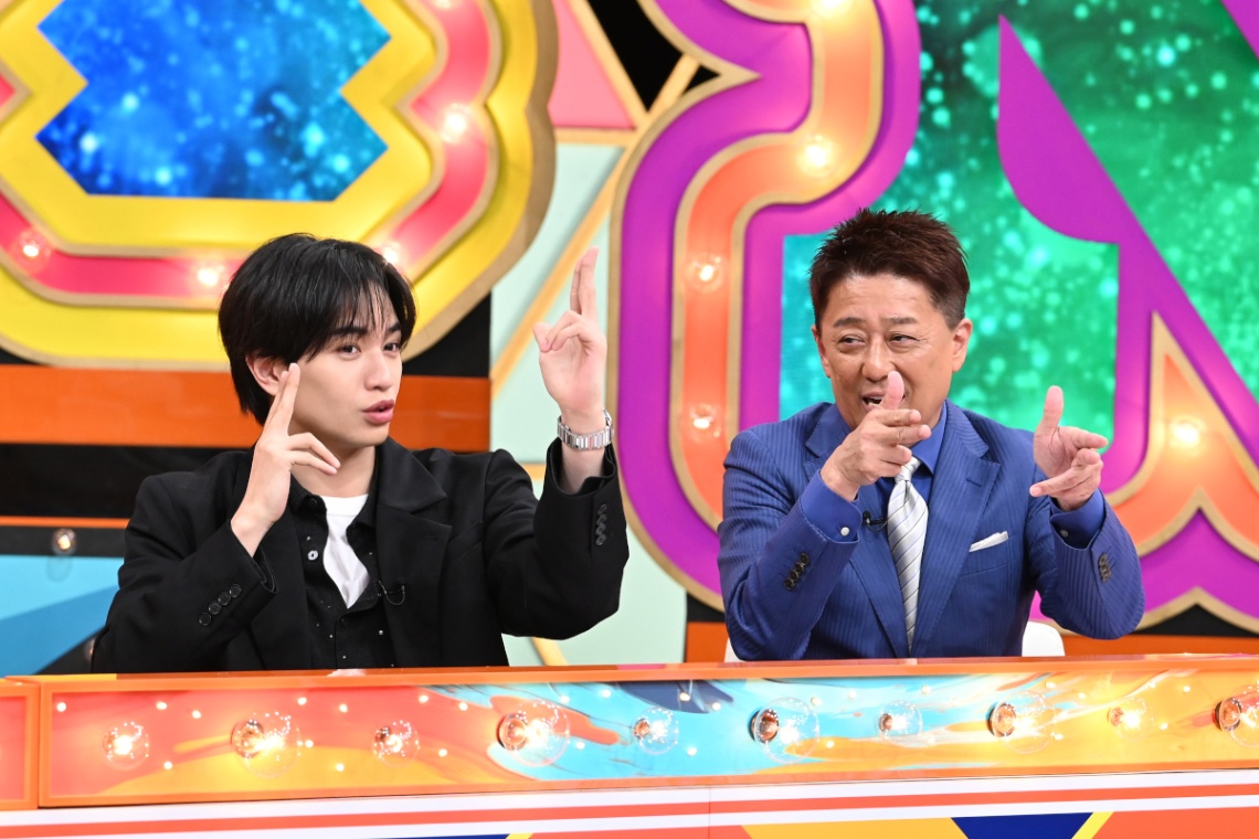 6月22日放送の「プロフェッショナルランキング」に出演する（左から）中島健人さん、坂上忍さん（C）TBS