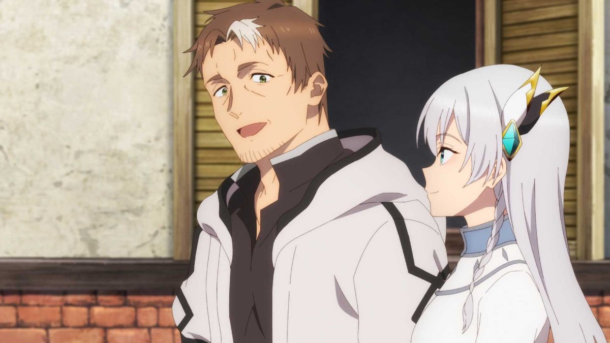アニメ「片田舎のおっさん、剣聖になる」の第1期の総集編映像の一場面(C)佐賀崎しげる・鍋島テツヒロ/SQUARE ENIX・「片田舎のおっさん、剣聖になるII」製作委員会